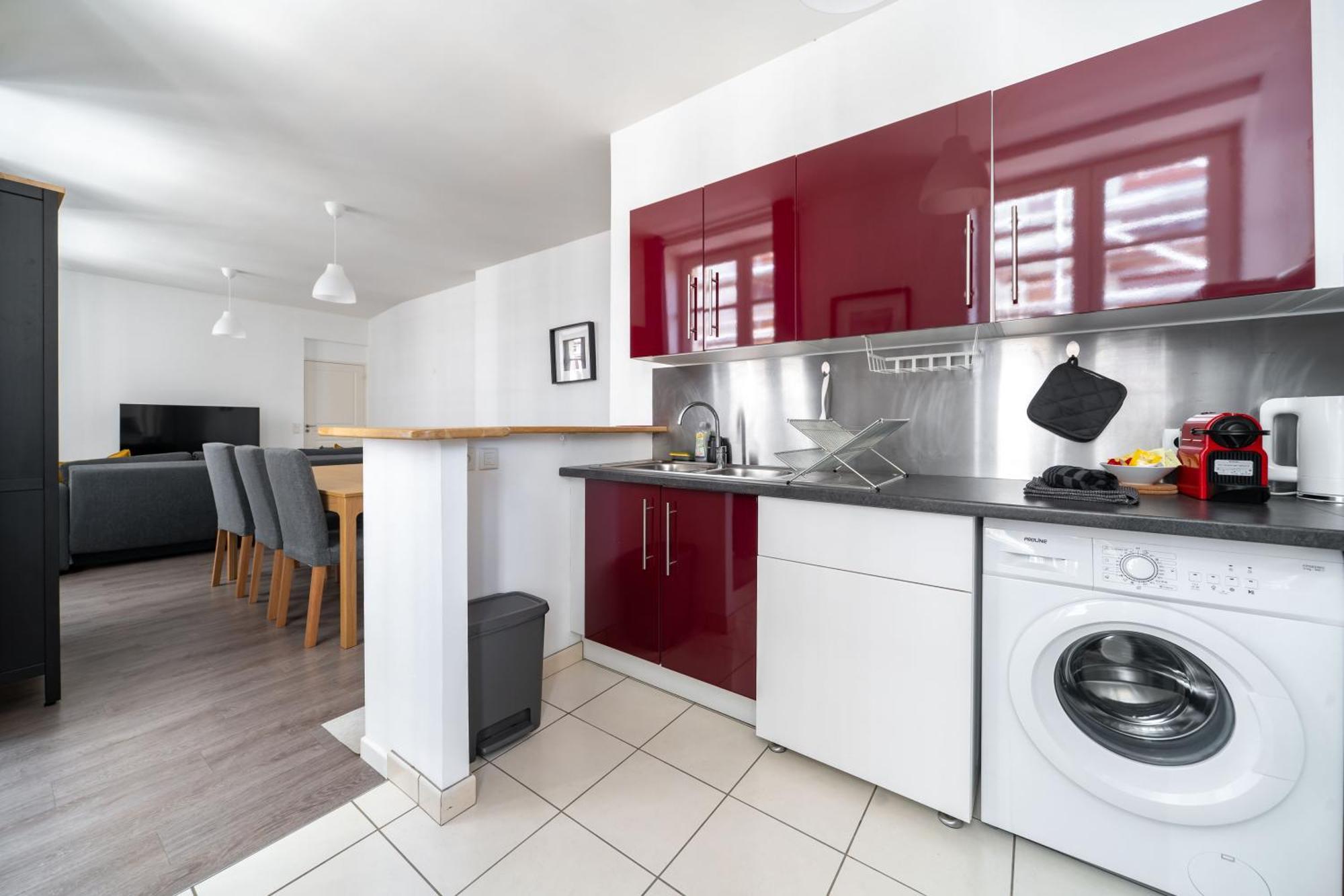 Le Brit - Grand Appartement Design, 3 Chambres, Centre Ville Vichy Eksteriør bilde