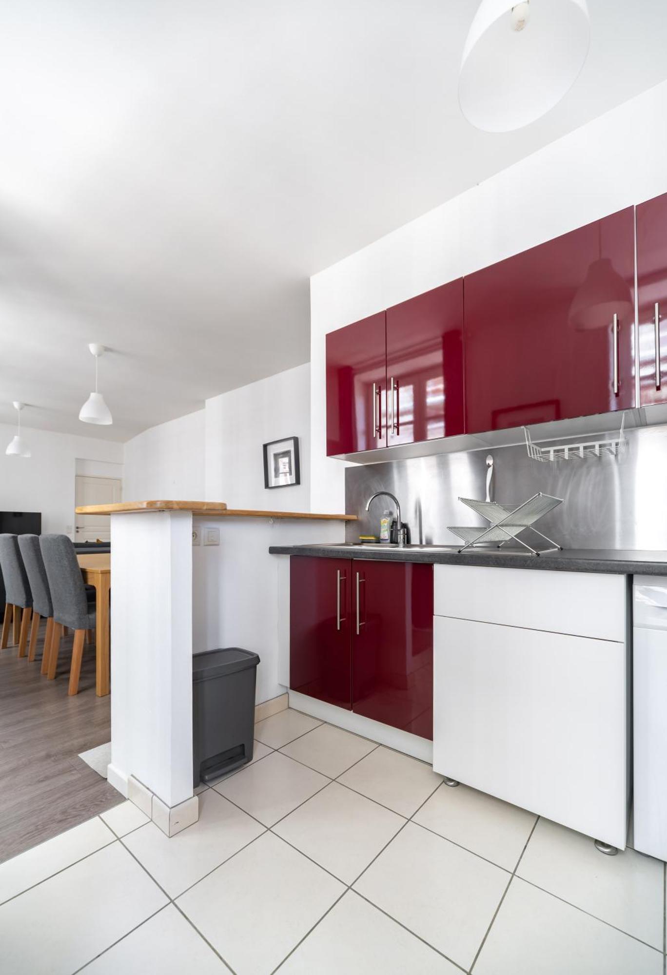Le Brit - Grand Appartement Design, 3 Chambres, Centre Ville Vichy Eksteriør bilde