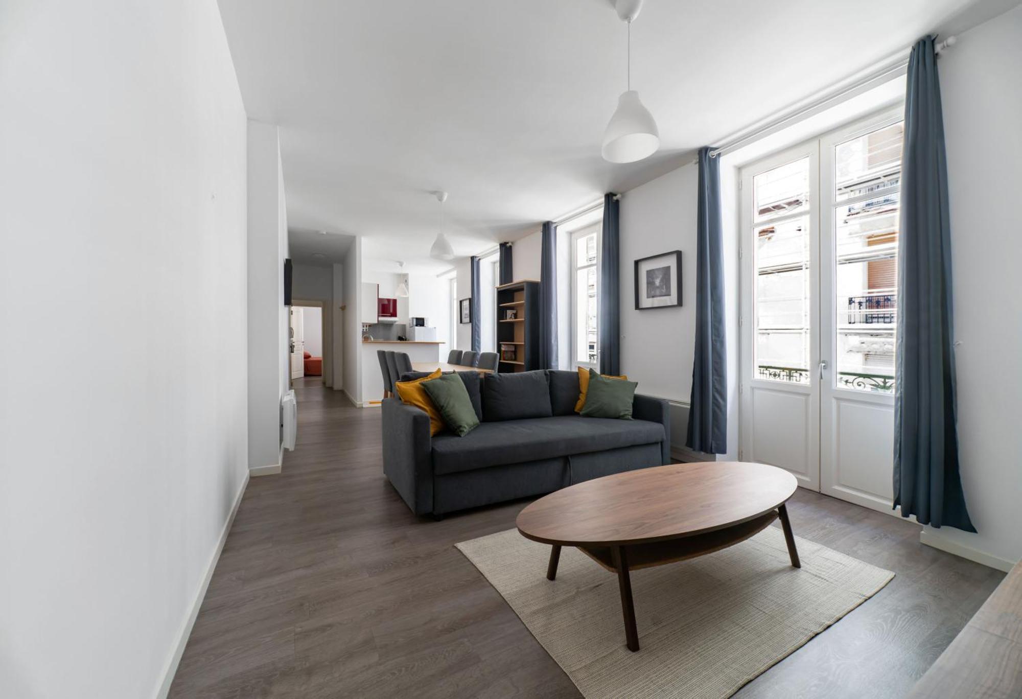 Le Brit - Grand Appartement Design, 3 Chambres, Centre Ville Vichy Eksteriør bilde