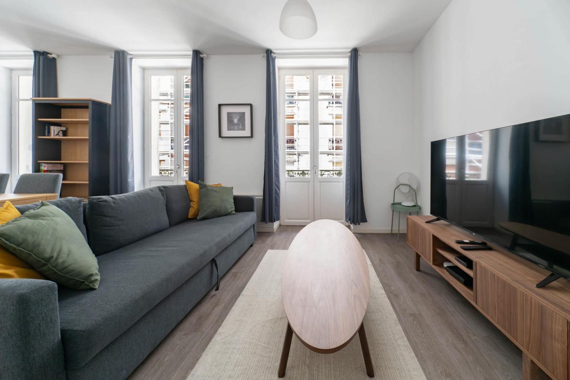 Le Brit - Grand Appartement Design, 3 Chambres, Centre Ville Vichy Eksteriør bilde